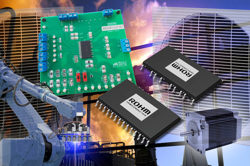 ROHM's reference boards  evaluate high-voltage fan motor drivers